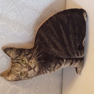 Cat-Shaped Pillow